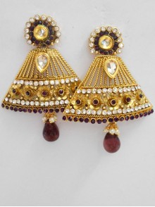 Polki Earrings